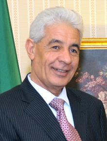 Portrait of Moussa Koussa, made in September 2010