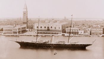 Corsair III, a 331 foot private yacht owned by J. P. Morgan