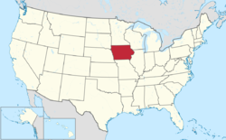 Iowa in United States.svg