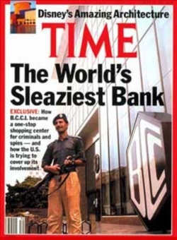 BCCI on the cover of Time, July 6, 1991.