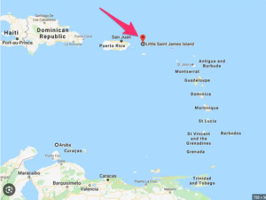 Little Saint James U.S. Virgin Islands map.png