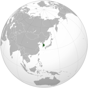 South Korea (orthographic projection).svg