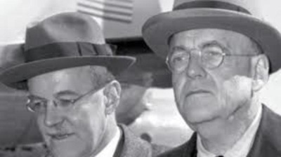 Allen and John Foster Dulles, pillars of both the state and the deep state.